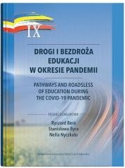 okładka Drogi i bezdroża edukacji w okresie pandemii książka | Nyczkało Nella, Byra Stanisława, red. RyszardBera