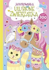 okładka Kolorowanka Ulubione zwierzątka książka | Praca Zbiorowa