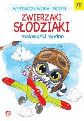 okładka Fakt Edukacja. Malowanki wodne - Zwierzaki słodzia książka | Praca Zbiorowa