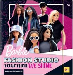 okładka Barbie Sketch Book Together Fashion Studio książka
