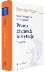 okładka Prawo rzymskie. Instytucje z testami online książka | Zabłocka Maria, Wołodkiewicz Witold