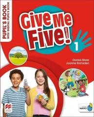 okładka Give Me Five! 1 Pupil's Book+ kod online książka | Donna Shaw, Joanne Ramsden