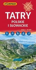okładka Mapa - Tatry Polskie i Słowackie 1:50 000 książka