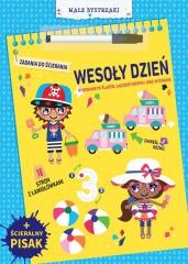 okładka Małe bystrzaki. Zadania do ścierania. Wesoły dzień książka | Praca Zbiorowa