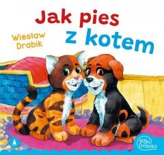 okładka Jak pies z kotem książka | Wiesław Drabik