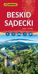 okładka Mapa - Beskid Sądecki 1:50 000 książka | Praca Zbiorowa