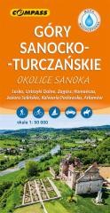 okładka Mapa - Góry Sanocko-Turczańskie 1:50 000 książka | Praca Zbiorowa