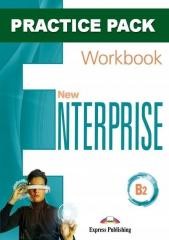 okładka New Enterprise B2 WB Practice pack książka | Jenny Dooley
