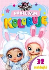 okładka Naklejam i koloruję. Na! Na! Na! Surprise książka | praca zbioroqa