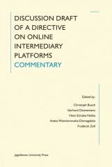 okładka Discussion Draft of a Directive on Online... książka | Praca Zbiorowa