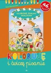 okładka Koloruję i ćwiczę pisanie. Ulubione psalmy malucha książka | Ewa Skarżyńska