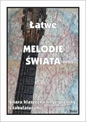 okładka Łatwe melodie świata na gitarę książka | M. Pawełek