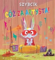 okładka Szybcik. Co za artysta! książka | Emilie Beaumont