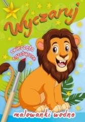 okładka Malowanki wodne. Wyczaruj zwierzęta egzotyczne książka | Praca Zbiorowa