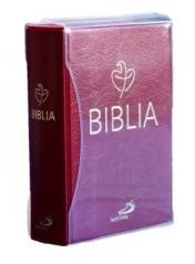 okładka Biblia Tabor - bordowa PCV książka | Praca Zbiorowa