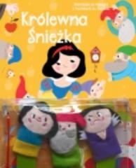 okładka Bajki z pacynkami. Królewna Śnieżka książka | Praca Zbiorowa
