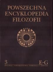 okładka Powszechna Encyklopedia Filozofii t.3 E-G książka | Praca Zbiorowa