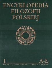 okładka Encyklopedia Filozofii Polskiej t.1 A-Ł książka | Praca Zbiorowa