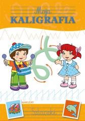 okładka Moja kaligrafia. Szlaczki książka | Wydawnictwo Skrzat