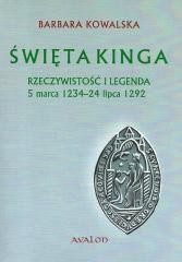 okładka Święta Kinga. Rzeczywistość i legenda książka | Barbara Kowalska