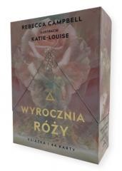 okładka Wyrocznia róży (książka + karty) książka | Campbell Rebecca