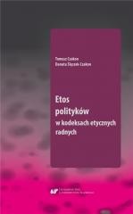 okładka Etos polityków w kodeksach etycznych radnych książka | Danuta Ślęczek-Czakon, Czakon Tomasz