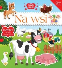 okładka Naklejki iskierki z brokatem. Na wsi książka | Praca Zbiorowa