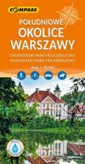 okładka Mapa - Południowe okolice Warszawy 1:50 000 książka