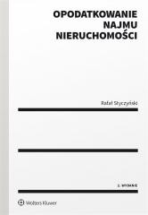 okładka Opodatkowanie najmu nieruchomości w.2 książka | Rafał Styczyński