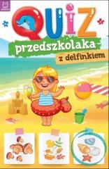 okładka Quiz przedszkolaka z delfinkiem książka