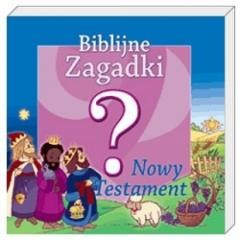 okładka Biblijne zagadki cz.1 Nowy Testament książka | Praca Zbiorowa