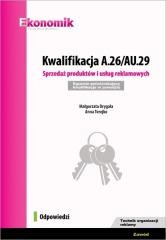 okładka Kwalifikacja A.26/AU.29 w.2019 Odpowiedzi EKONOMIK książka | Małgorzata Dygała, Anna Terejko