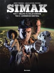 okładka Simak T.1-2 Obława na Solar Coronie/ Mordercze.. książka | Jerry Frissen