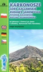 okładka Mapa tur. Karkonosze Góry Kaczawskie 1:50 00 książka | Praca Zbiorowa