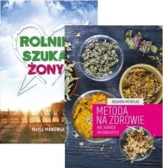 okładka Pakiet: Metoda na zdrowie/Rolnik Szuka Żony książka | Manowska Marta, Zbigniew Przybylak