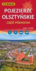 okładka Mapa - Pojezierze Olsztyńskie 1:50 000 książka