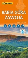 okładka Mapa - Babia Góra Zawoja 1:30 000 książka | Praca Zbiorowa