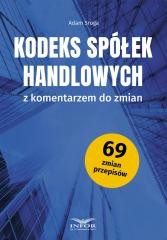 okładka Kodeks Spółek Handlowych z komentarzem do zmian książka | Adam Sroga