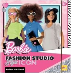 okładka Barbie Sketch Book Style Icon Fashion Studio książka