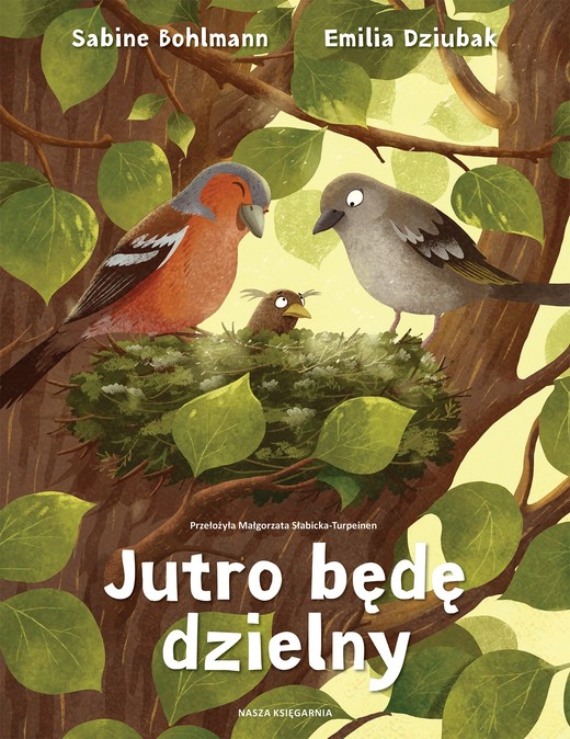okładka Jutro będę dzielny książka | Sabine Bohlmann