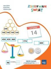 okładka Zdobywam świat Zbiór zadań z matematyki Poziom C książka | Justyna Hadryś