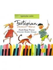 okładka Fortepian pierwsza klasa książka | Agnieszka Lasko