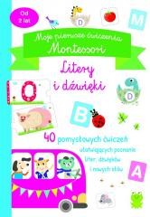 okładka Moje pierwsze ćwiczenia Montessori. Litery i... książka | Praca Zbiorowa