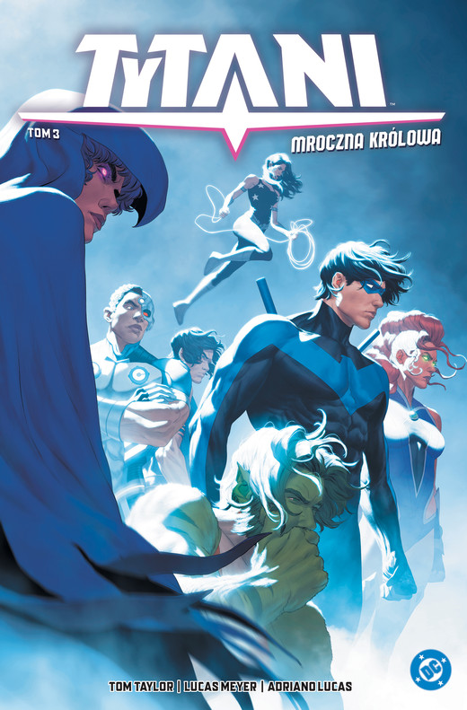 okładka Mroczna królowa. Tytani. Tom 3 książka | Taylor Tom