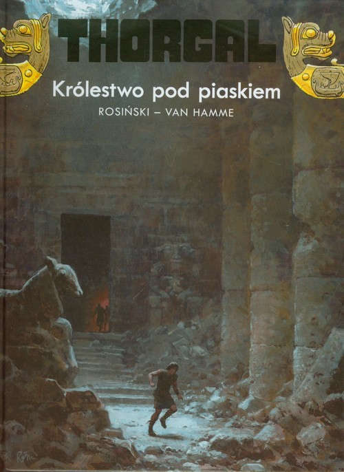 okładka Thorgal Królestwo pod piaskiem Tom 26 książka | Hamme Jean, Grzegorz Rosiński
