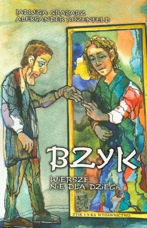 okładka Bzyk Wiersze nie dla dzieci książka | Grabarz Jadwiga