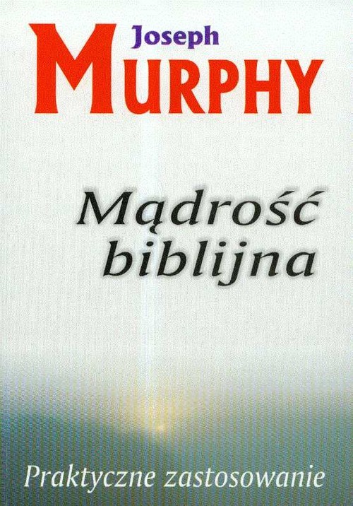 okładka Mądrość biblijna książka | Joseph Murphy