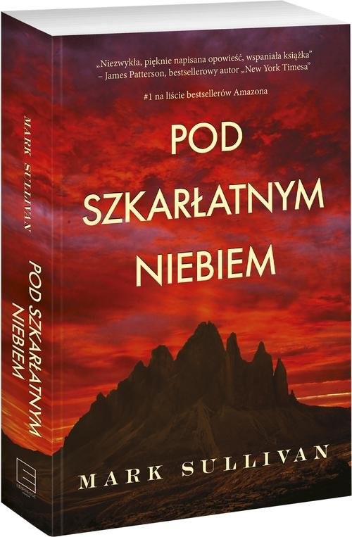 okładka Pod szkarłatnym niebem książka | MARK SULLIVAN