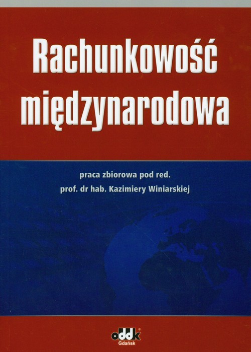 okładka Rachunkowość międzynarodowa książka