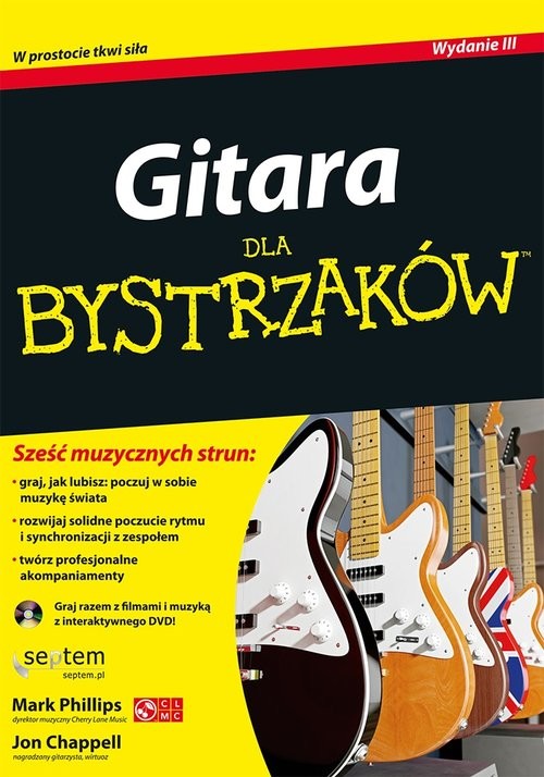 okładka Gitara dla bystrzaków / Biuro Wszelkiego Pocieszenia pakiet książka | Jon Chappell, Mark Phillips